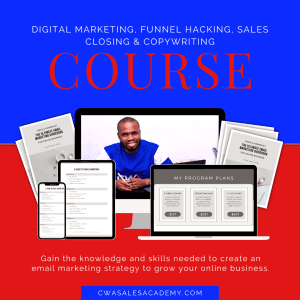 Digital Marketing, Funnel Hacking, Sales Closing & Copywriting course