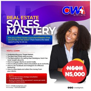 Real Estate Sales Mastery Course